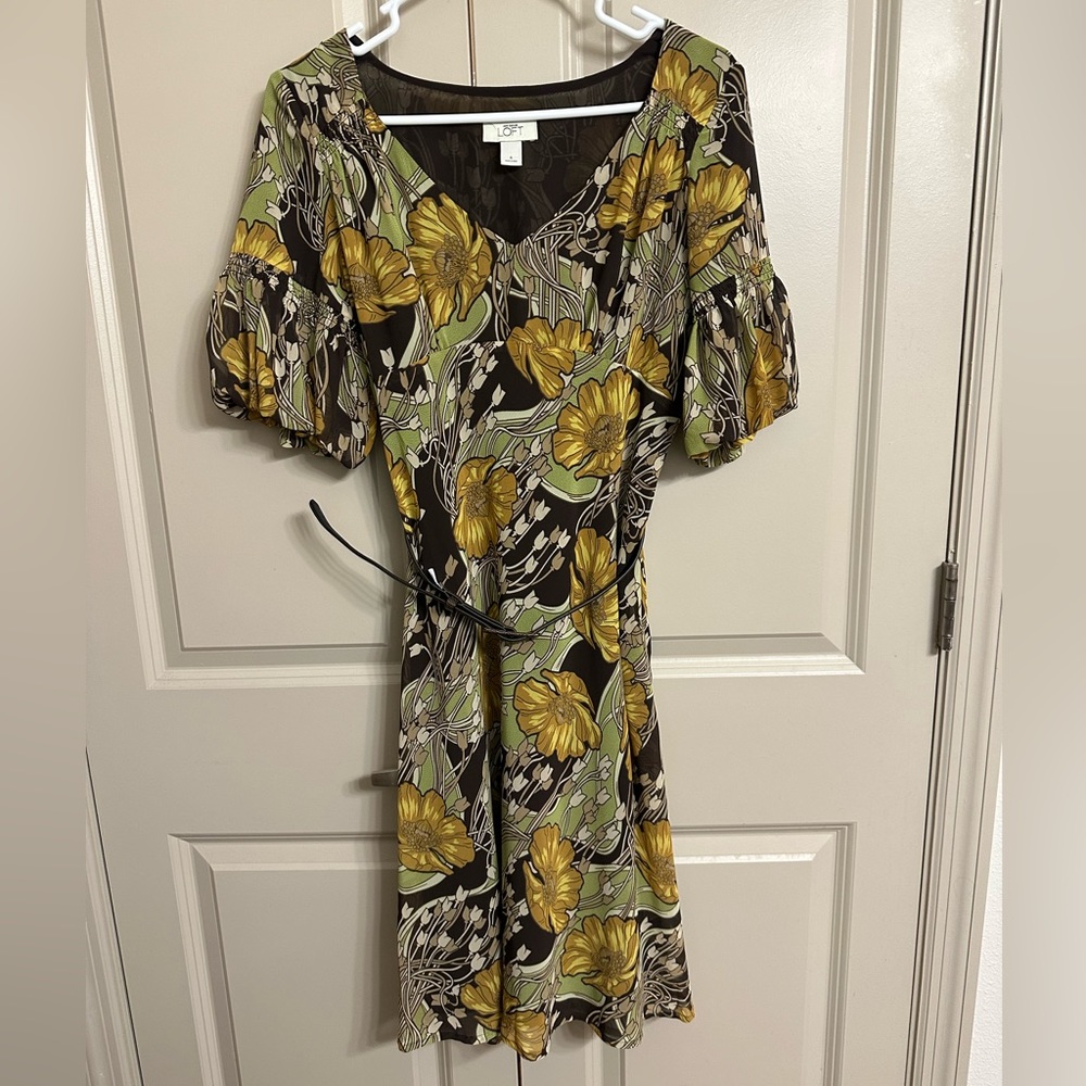Floral Dress- Loft
